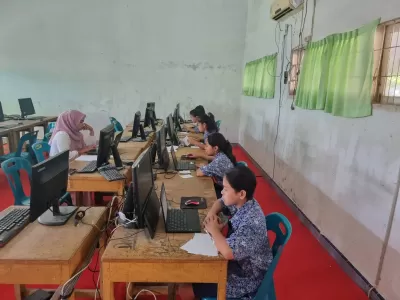 Peserta Lomba OSNK mata pelajaran IPA