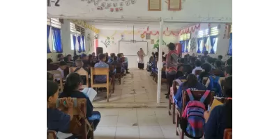 Kegiatan MPLS SMPN 1 Tantom Angkola