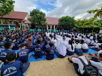 Acara Perpisahan Dengan Kelas IX