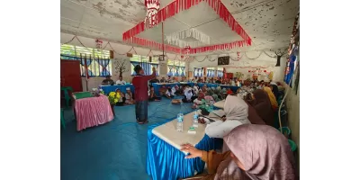 Kegiatan Maulid Nabi Di SMPN 1 TANTOM Angkola